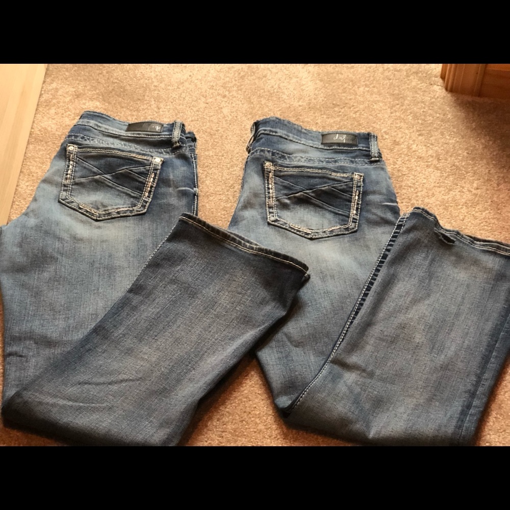 Buckle jeans size 30R and 31R waist, sold as pair